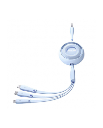 Joyroom Kabel Zwijany 3W1 S-A40 Colorful Series Usb-A Do Usb-C Lightning