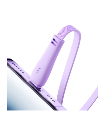 Joyroom Kabel Zwijany 3W1 Usb-A Do Usb-C/Lightning/Micro Usb 1M Fioletowy