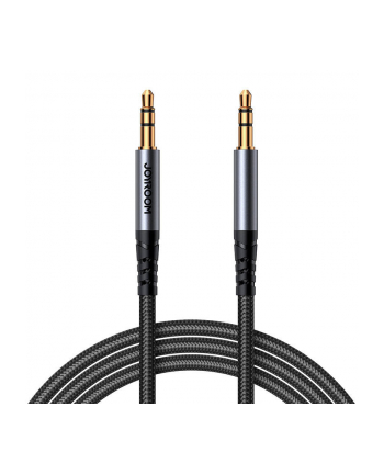 Joyroom kabel audio stereo AUX 3.5 mm mini jack 1.2m czarny (SY-A08)