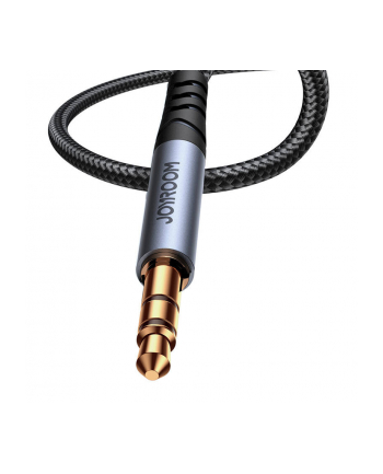 Joyroom kabel audio stereo AUX 3.5 mm mini jack 1.2m czarny (SY-A08)