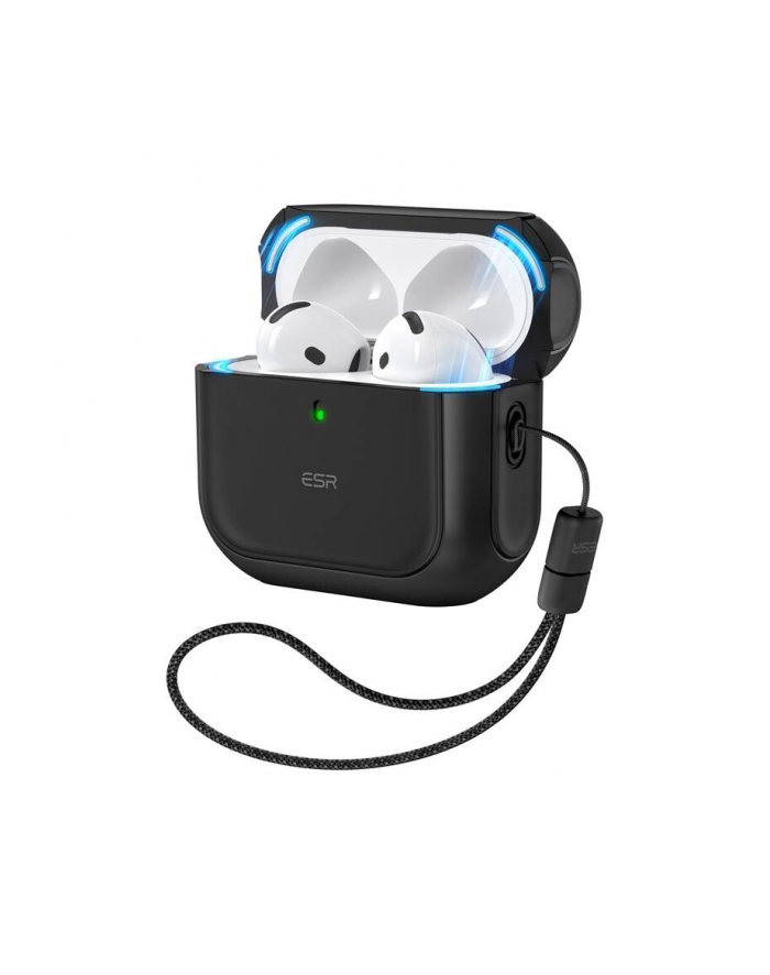 Esr Orbit Halolock Magsafe Apple Airpods 4 Black główny