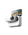 Zestaw Szkło Ochrona Osłona na Obiektyw + Osłona na Ekran LCD + Action Pod do Insta360 GO3 / Go 3 / Telesin / IS-FLM-001/ - nr 1