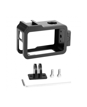 Puluz Metalowa obudowa z mocowaniem typu zimna stopka do DJI Osmo Action 4/3