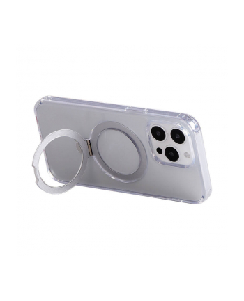 Joyroom Magnetyczne etui ochronne z uchwytem Joyroom JR-BP004 do iPhone 15 Pro (transparentne) ]]