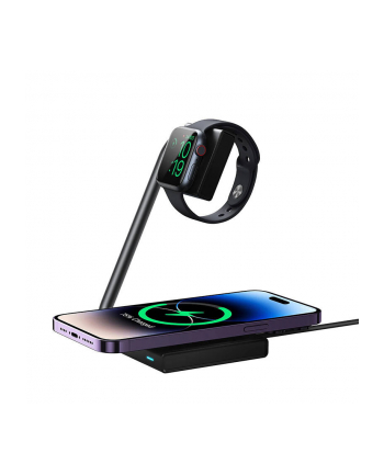 Joyroom Ładowarka Indukcyjna 2W1 15W Magsafe Qi Składana
