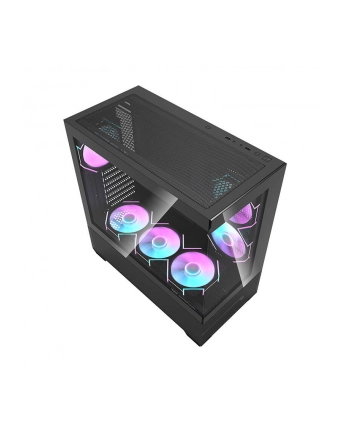 Darkflash DS900 AIR (czarny) + 7 wentylatorów ARGB (DS900AIRBLACK+FA)