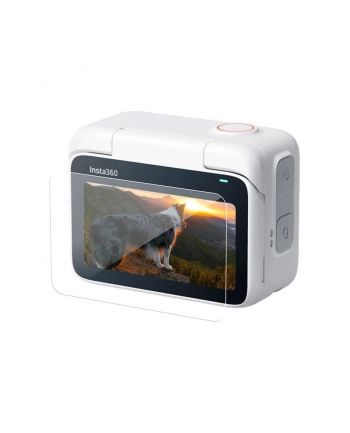 Zestaw Szkło Ochrona Osłona na Obiektyw + Osłona na Ekran LCD + Action Pod do Insta360 GO3 / Go 3 / Telesin / IS-FLM-001/