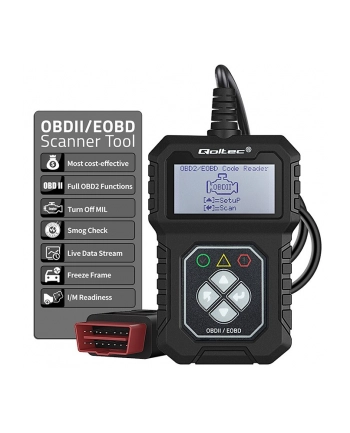 qoltec Cyfrowy Tester diagnostyczny ProLine | OBDII EOBD | 8V-25V | Dualsystem nr 2