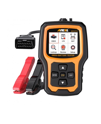 Ancel Skaner Obd2 I Tester Akumulatorów AD410PRO