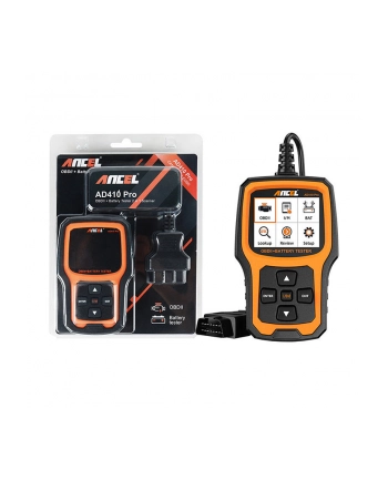 Ancel Skaner Obd2 I Tester Akumulatorów AD410PRO