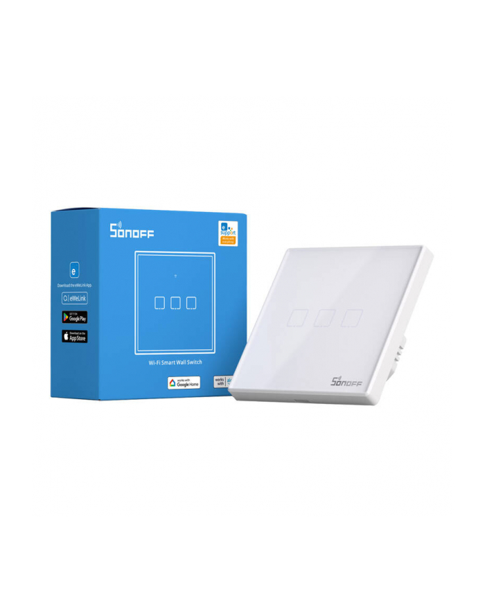 Sonoff Dotykowy Włącznik Światła Wifi + Rf 433 T2 Eu Tx SNF168 główny