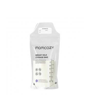 Momcozy Woreczki Do Przechowywania Mleka Kobiecego 120Szt. Polietylen