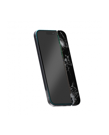 crong Niepękające szkło hybrydowe Nano Glass iPhone 16 Pro