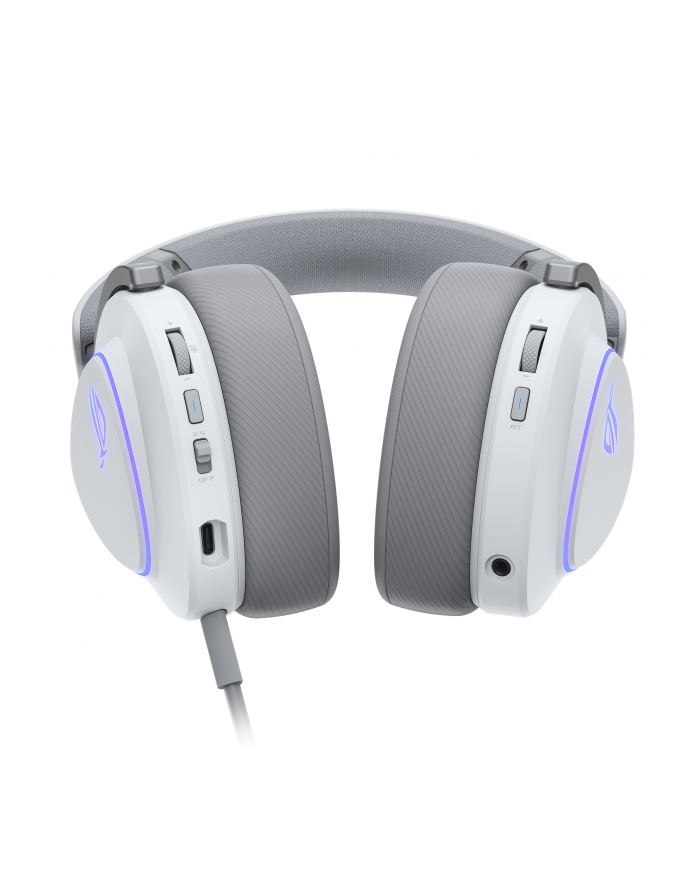 asus Słuchawki ROG Delta II Wireless 2.4GHz/BT/3.5 Białe główny