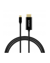 savio Kabel USB-C do HDMI CL-191 30Hz, 2m plastik - nr 3
