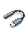 qoltec Adapter USB-C | Jack 3.5mm | 10 cm - nr 1