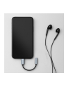 qoltec Adapter USB-C | Jack 3.5mm | 10 cm - nr 2