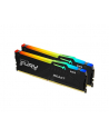 kingston Pamięć DDR5 Fury Beast RGB 128GB(2*64GB)/5600 CL36 czarna - nr 1