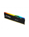 kingston Pamięć DDR5 Fury Beast RGB 64GB(1*64GB)/5600 CL40 czarna - nr 2