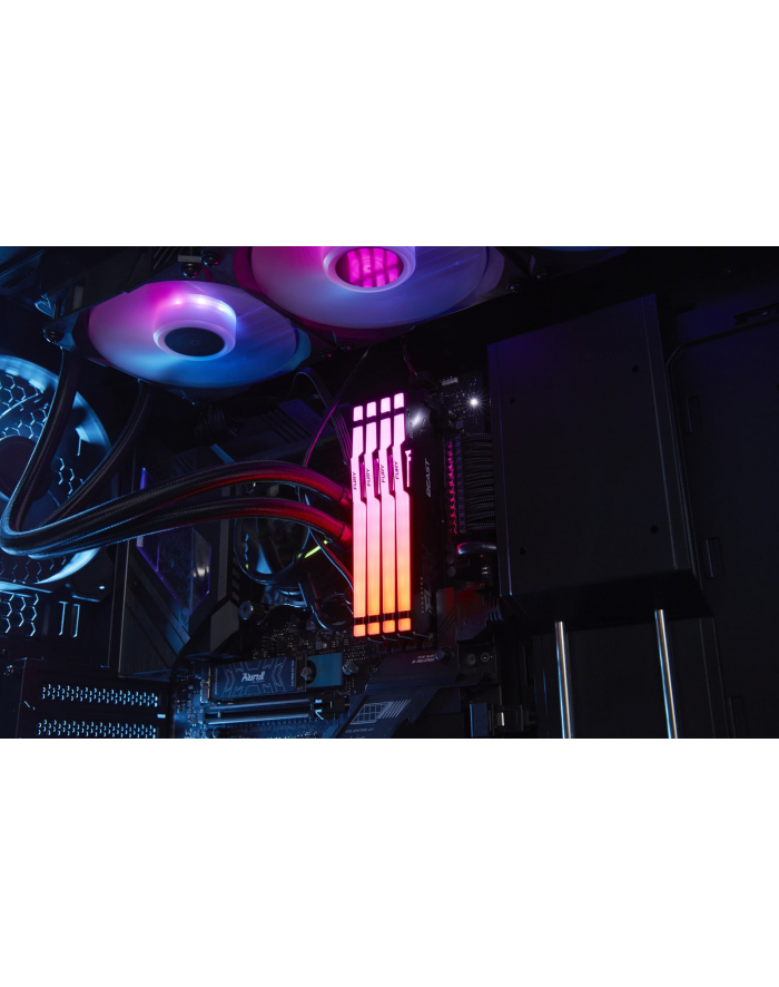 kingston Pamięć DDR5 Fury Beast RGB 64GB(1*64GB)/5600 CL40 czarna główny