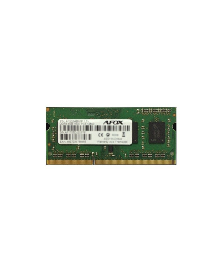 afox Pamięć notebook - DDR3 8GB 1866MHz LV 1,35V główny