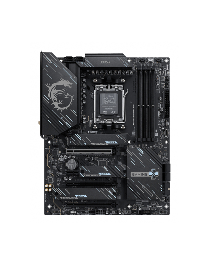 msi Płyta główna X870E GAMING PLUS WIFI AM5 4DDR5 ATX główny