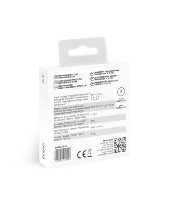 savio Magnetyczna ładowarka indukcyjna 15 W LA-11