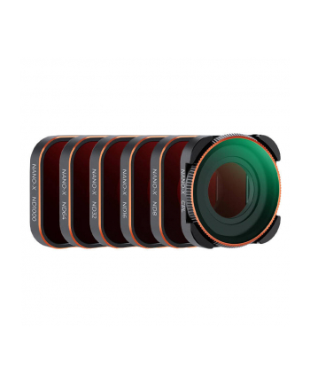 Zestaw filtrów CPL+ND (8/16/64/1000) K&F Concept do GoPro Hero 9 / Hero 10