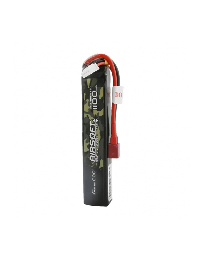 Gens Ace Akumulator Airsoftowy 25C 1100Mah 3S1P 11.1V Lipo T-Plug główny