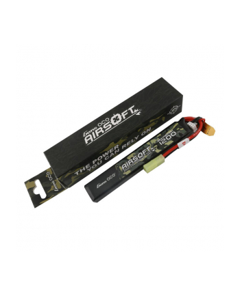 Gens Ace Akumulator Airsoftowy 25C 1200Mah 2S1P 7.4V Lipo Mini Tamiya