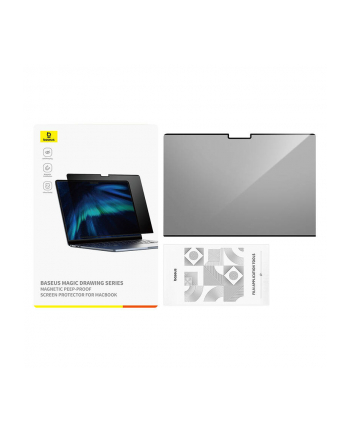 Baseus Szkło hartowane Magic Drawing dla MacBook Pro 16'' + zestaw czyszczący nr 1