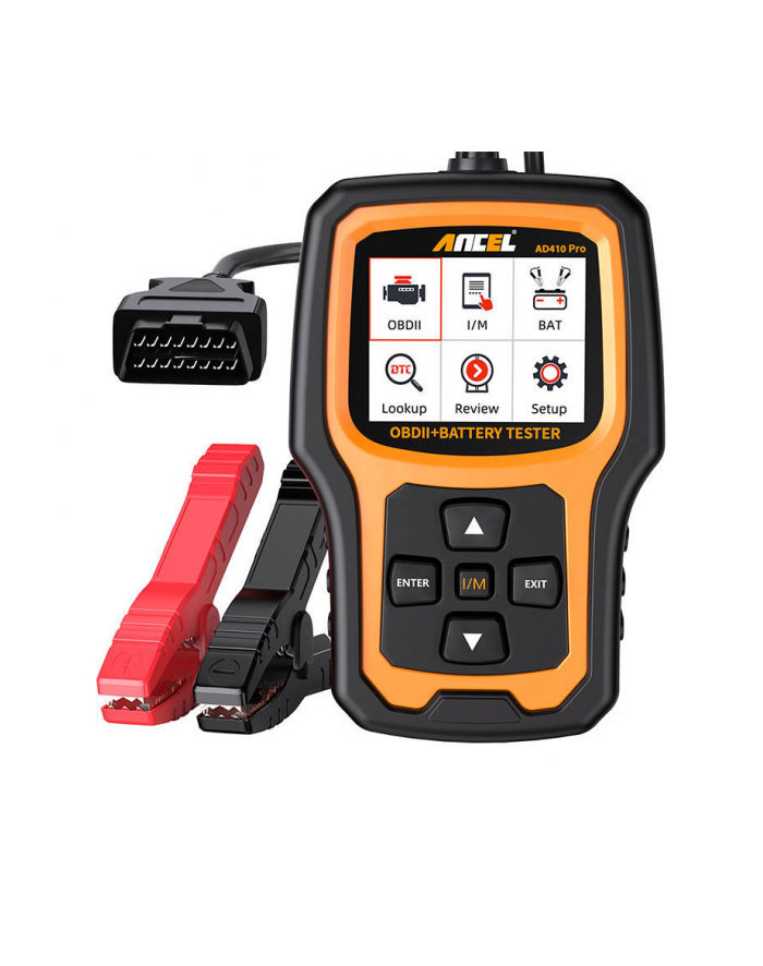 Ancel Skaner Obd2 I Tester Akumulatorów AD410PRO główny