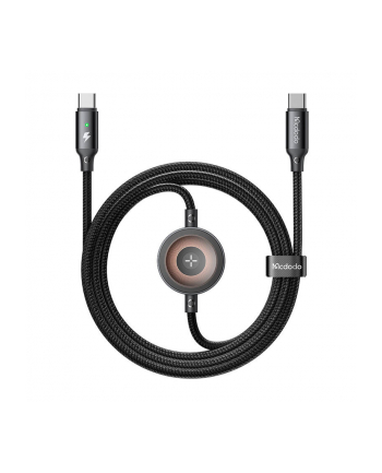 Mcdodo 2W1 Ca 2580 Usb C Ładowarka Apple Watch 60W 1 5M Czarny