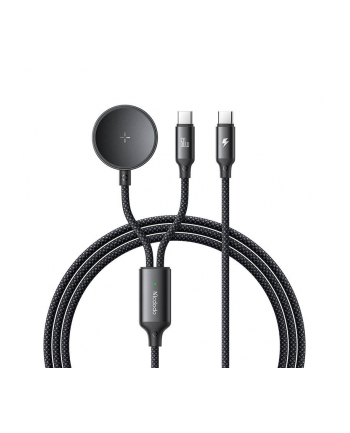 Mcdodo 2W1 Ca 4210 Usb C Ładowarka Samsung Watch 60W 1 2M Czarny