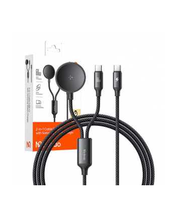 Mcdodo 2W1 Ca 4210 Usb C Ładowarka Samsung Watch 60W 1 2M Czarny