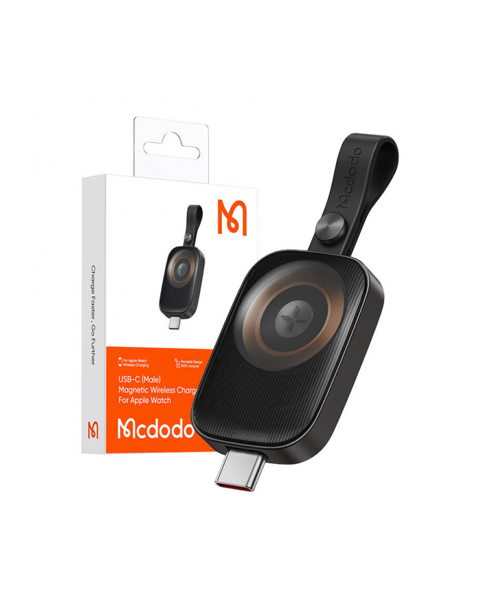 Mcdodo Ładowarka Indukcyjna Zegarka UsbC Do Apple Watch 8 9 Se Ultra Pasek główny