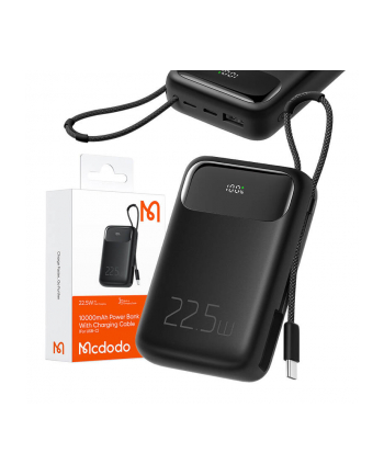 Mcdodo Mc-3243 10000Mah 22.5W Do C Czarny (66792)
