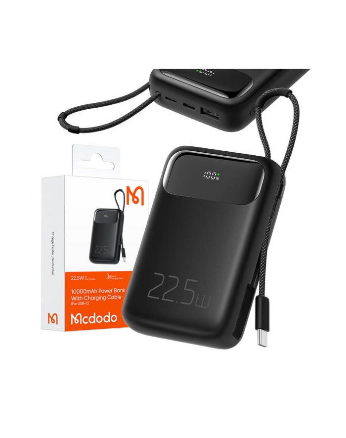 Mcdodo Mc-3243 10000Mah 22.5W Do C Czarny (66792) główny