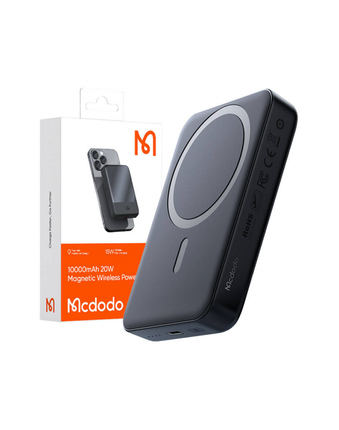 Mcdodo Magnetyczny Mc-4261 10000Mah 20W Czarny (66810) główny