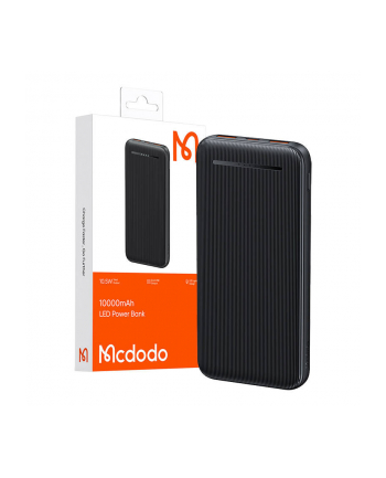 Mcdodo Mc-4631 Dual Usb,10000Mah, 10,5W Czarny (66805)