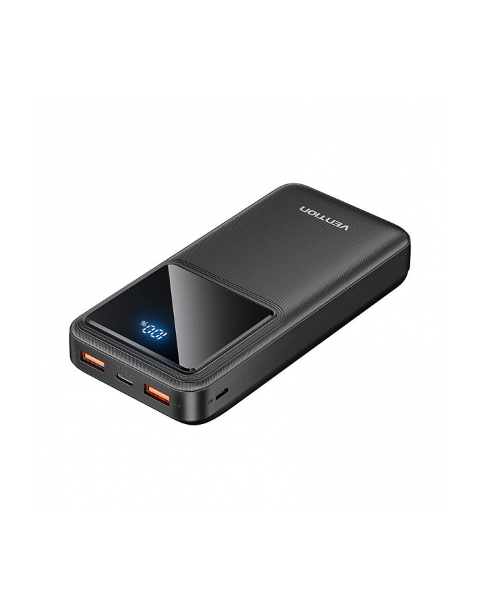 Vention Powerbank Fhlb0 20000Mah Micro Usb C 2Xusb A 22 5W Czarny główny