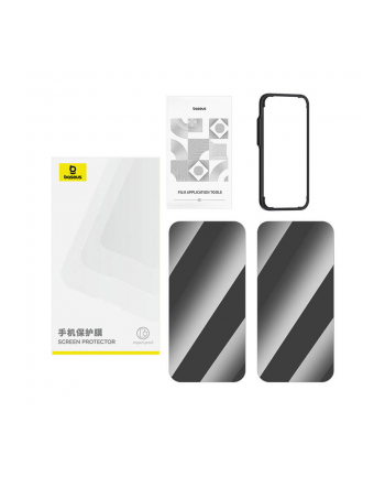 Baseus Szkło Prywatyzujące Superior Dla Iphone 15 Plus