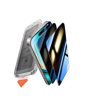 Torras Ochronne Wytrzymałe Szkło Hartowane Prywatyzujące Iphone 16 9h+