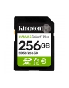 kingston Karta pamięci SD 256GB Canvas Select Plus Gen3 150MB/s - nr 22