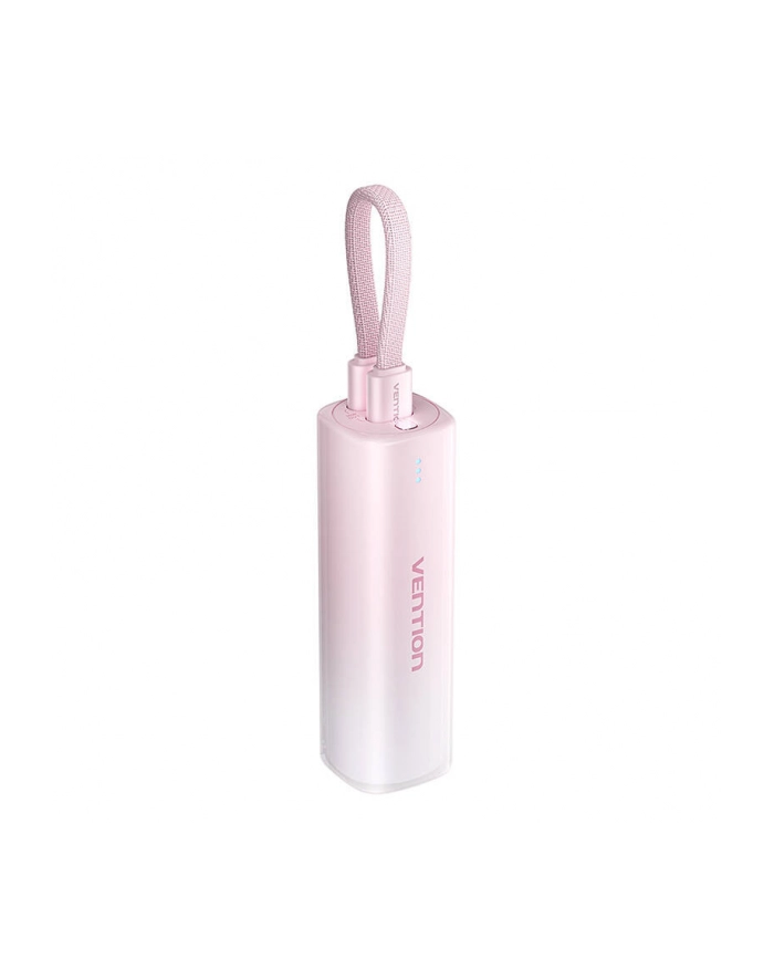 Vention Powerbank 5000Mah Fhwr0 20W Kabel Usb C Do Lightning Różowy główny