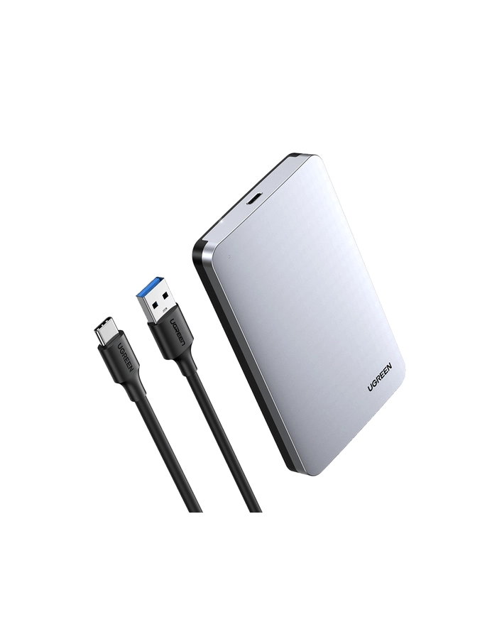 UGREEN  KIESZEŃ OBUDOWA NA DYSK TWARDY 2,5'' SATA + KABEL (70498)  (70498) główny