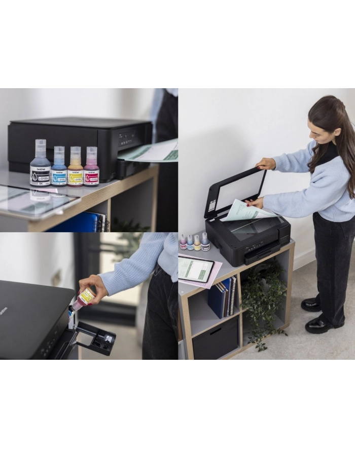 BROTHER DCPT430WYJ1 Color Inkjet A4 MFP Ink Tank System 16/9ipm Wireless AirPrint główny