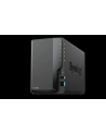 synology Serwer NAS DS225+ 2x0HDD J4125 2GB DDR4 1xGbE 1x2,5GbE 3Y - nr 36