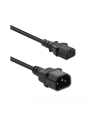 QOLTEC 50459 Kabel zasilający do UPS IEC C13/C14 3x1.0mm 1.5m - nr 1