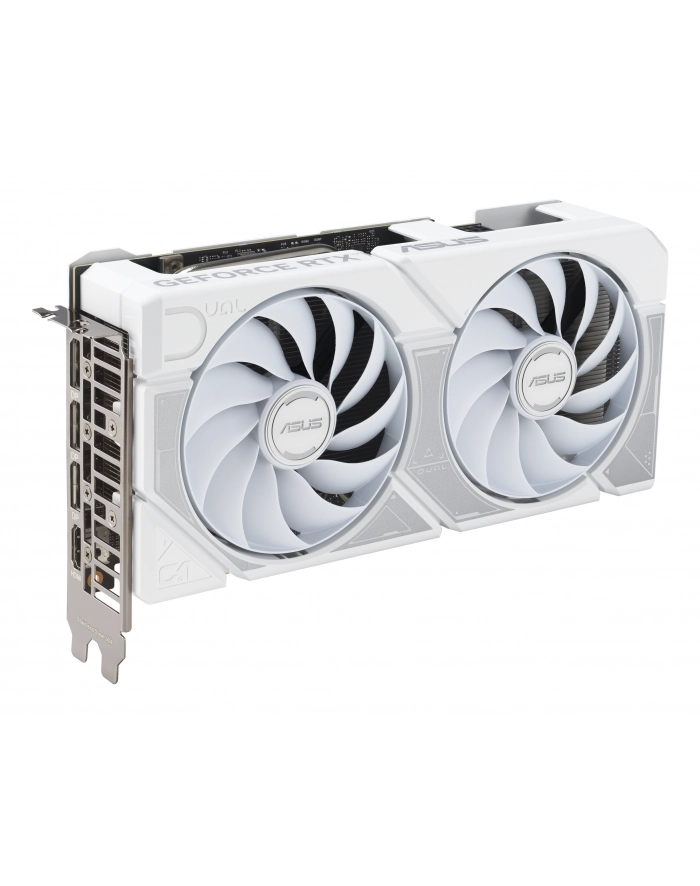 ASUS Dual GeForce RTX 5060 Ti 16GB GDDR7 White OC Edition PCIe 5.0 DLSS 4 HDMI 2.1b DisplayPort 2.1b główny